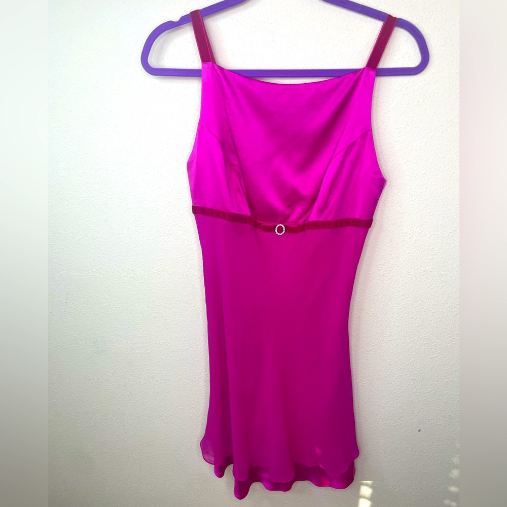 Tootsie pink dress with bow size 4